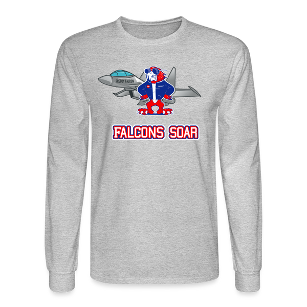 Men's Long Sleeve T-Shirt - more colors available - heather gray