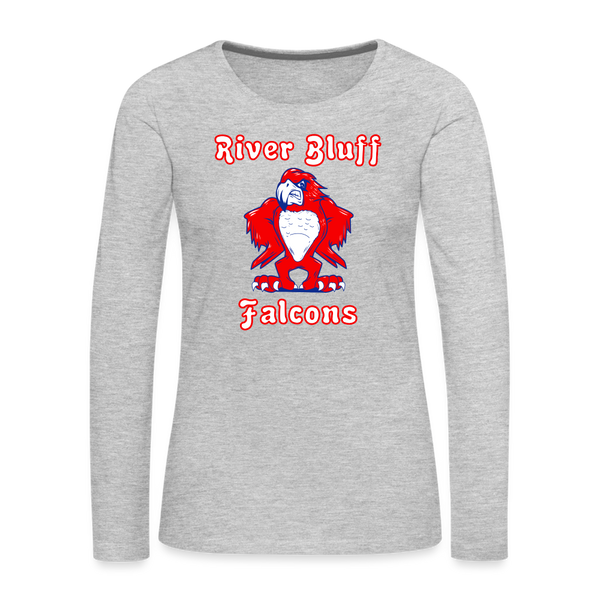 Women's Long Sleeve T-Shirt - more colors available - heather gray