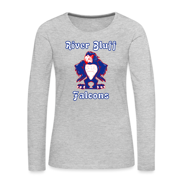 Women's Long Sleeve T-Shirt - more colors available - heather gray