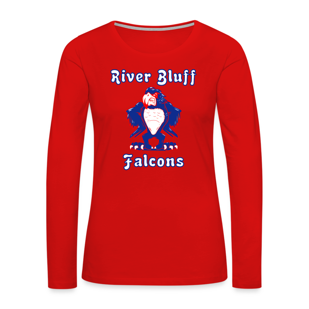 Women's Long Sleeve T-Shirt - more colors available - red