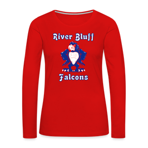 Women's Long Sleeve T-Shirt - more colors available - red