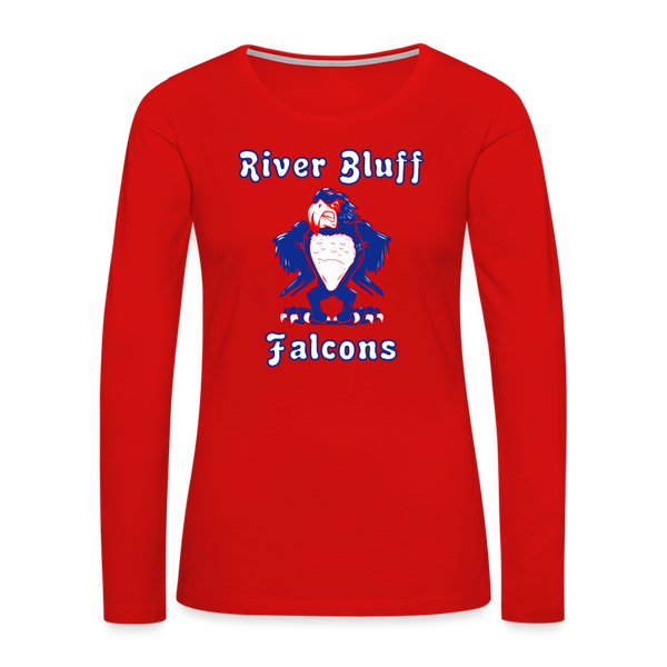 Women's Long Sleeve T-Shirt - more colors available - red