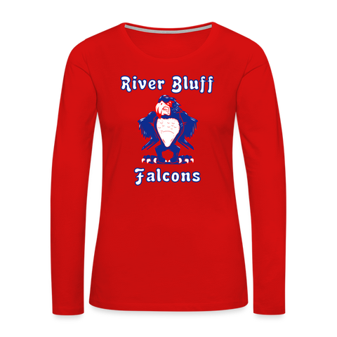 Women's Long Sleeve T-Shirt - more colors available - red