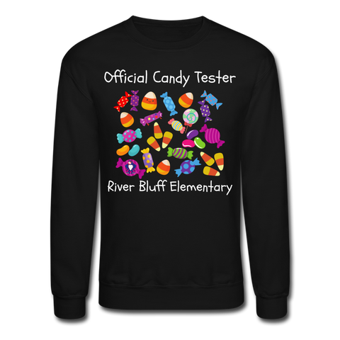 Women's/Unisex Fall-Themed Crewneck Sweatshirt - black