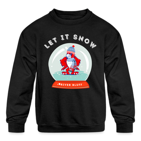 Youth Winter Crewneck Sweatshirt - more colors available - black