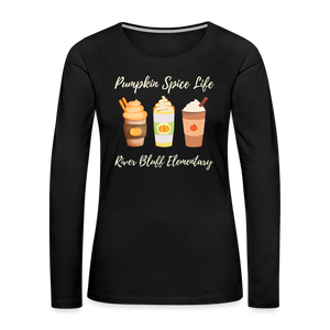 Women's Long Sleeve T-Shirt - black