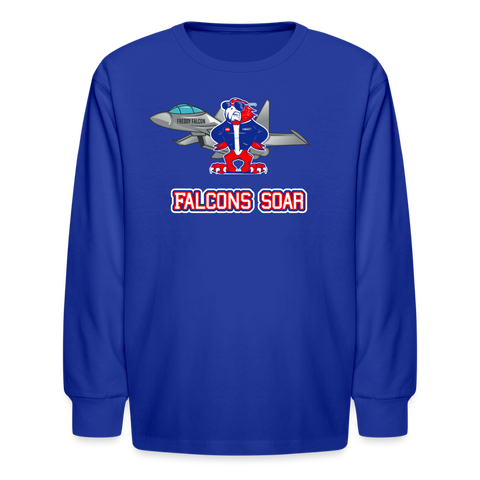 Youth Long Sleeve T-Shirt - more colors available - royal blue